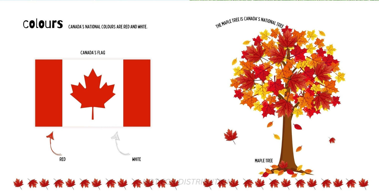 The Most Canadian Baby Book Ever Eh! Canada Theme Baby Book
