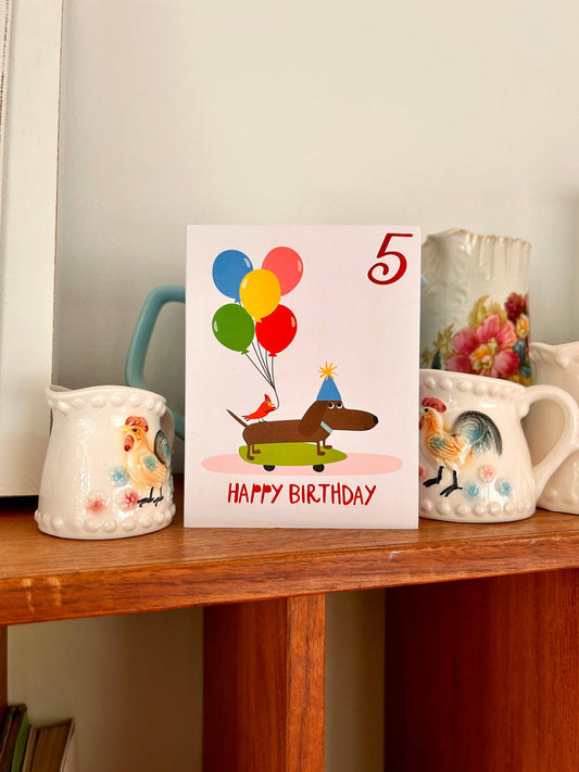 Happy Birthday Five Year Old