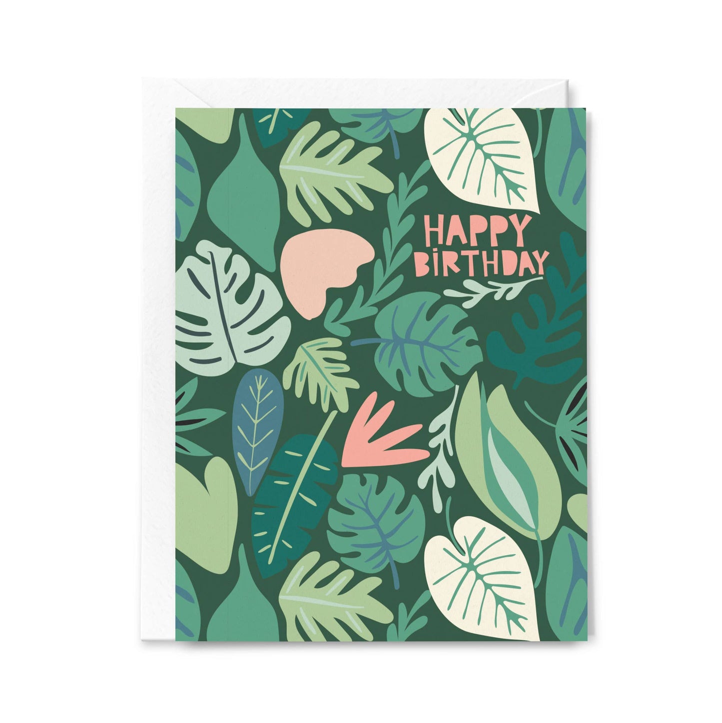 Happy Birthday Plants Make Me Happy Greeting Card