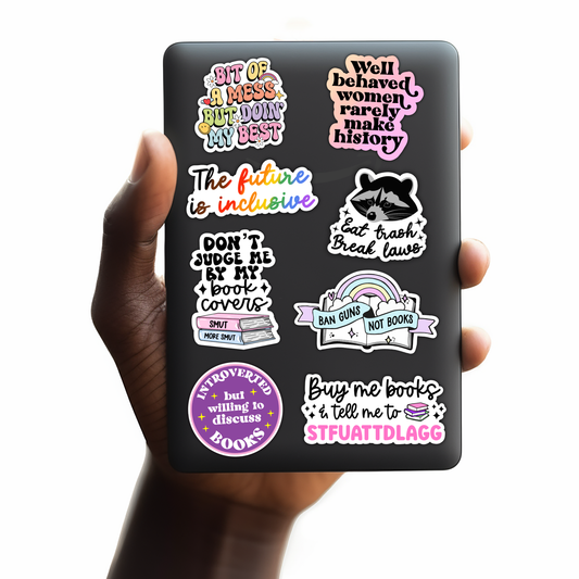 Love your damn self, Mental health sticker, Laptop sticker