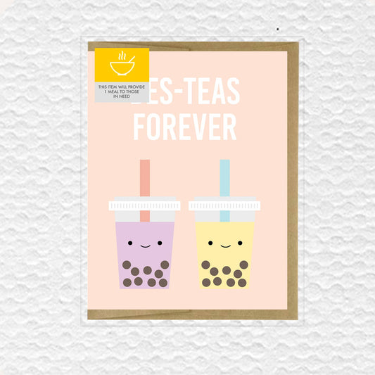 Bes-teas Forever Greeting Card