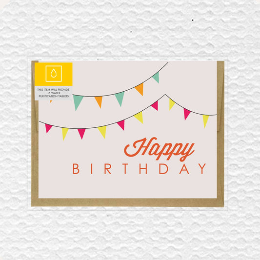 Flags Happy Birthday Card