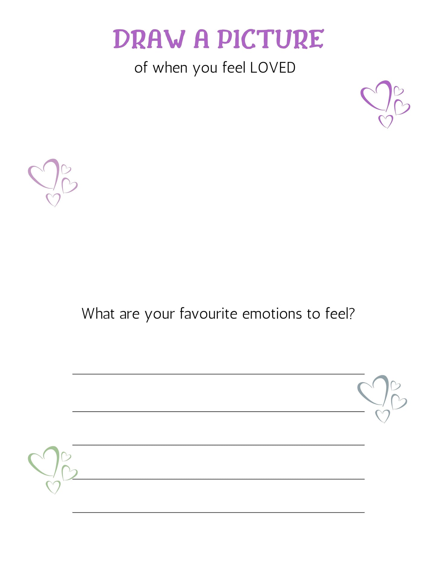 Let The Sunshine In - A positivity journal for kids