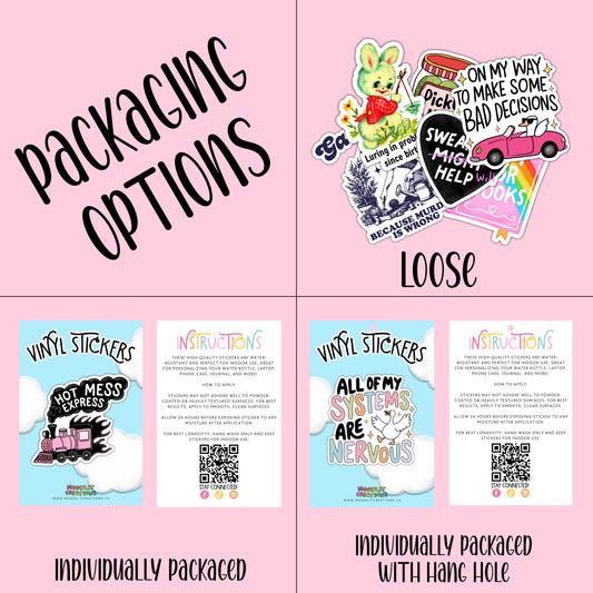 Be kind to our planet vinyl sticker, earth day merch