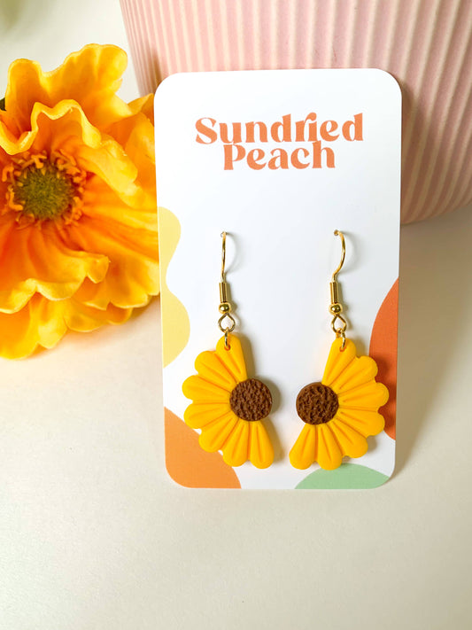 Half Sunflower Dangles