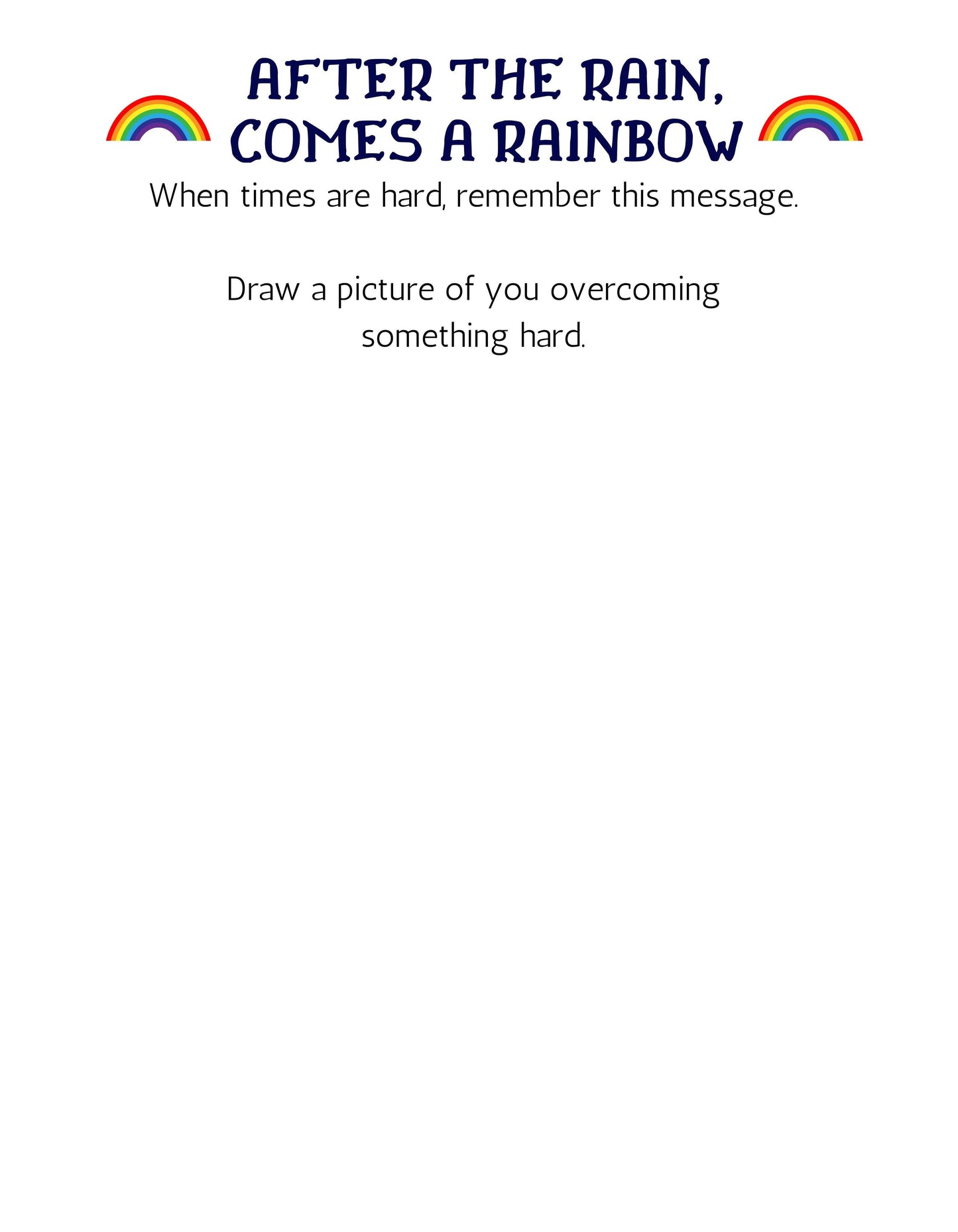 Let The Sunshine In - A positivity journal for kids