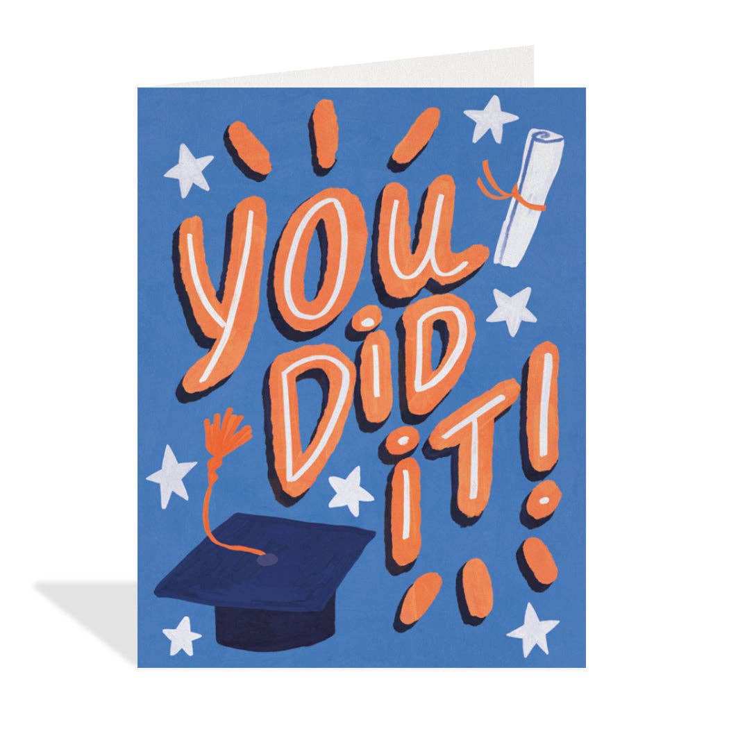 You Did It Grad - Graduation Card