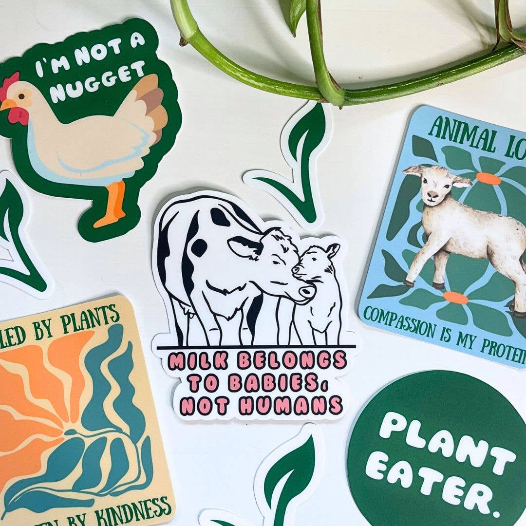 Plant Eater Sticker | Vegan Sticker | Plant-Based Sticker