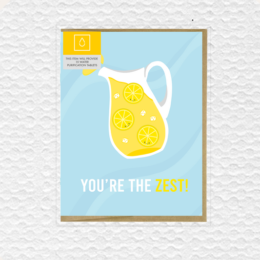 You're the Zest Card