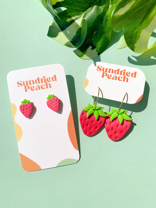 Strawberry Studs