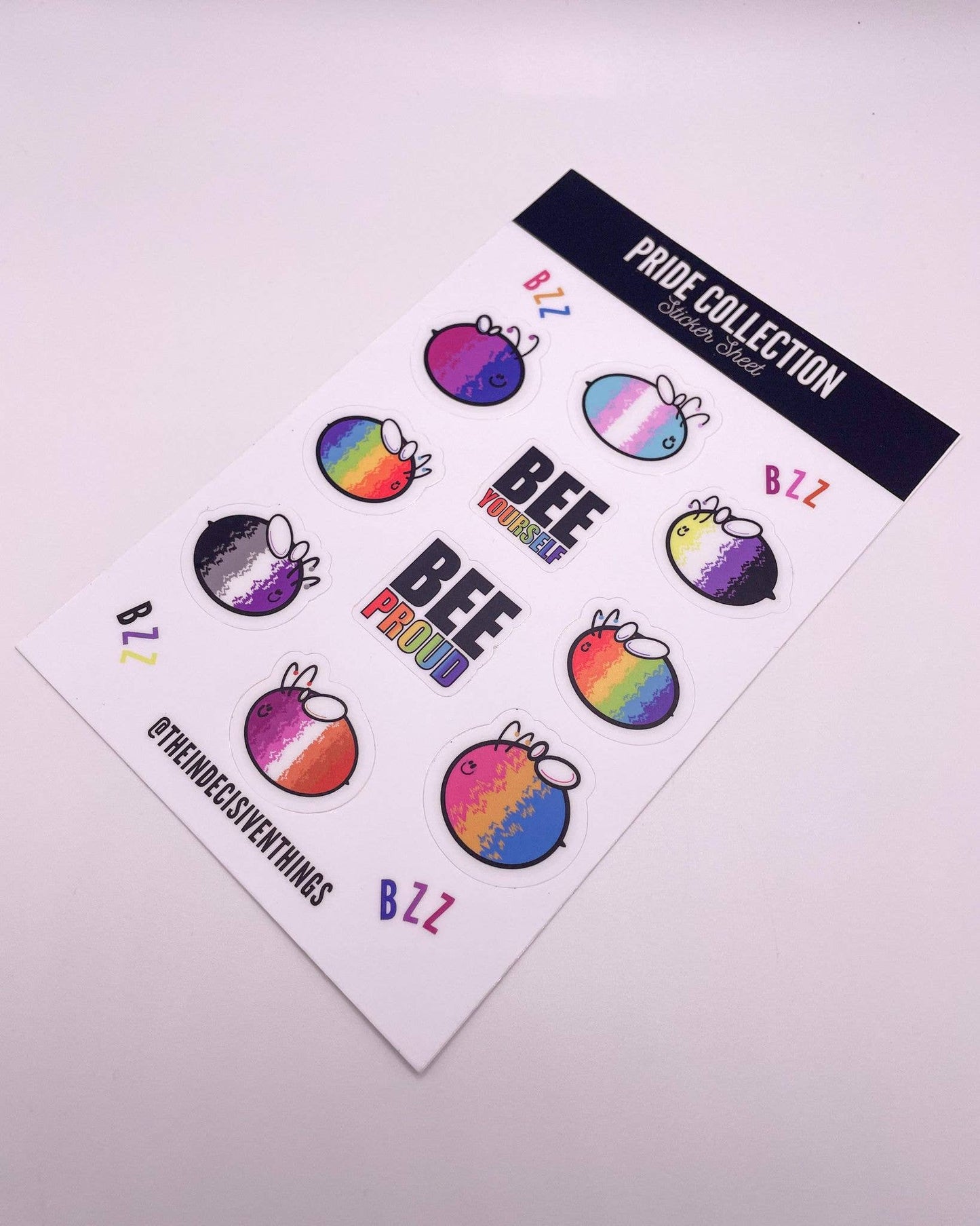 BEE Yourself Sticker Sheet