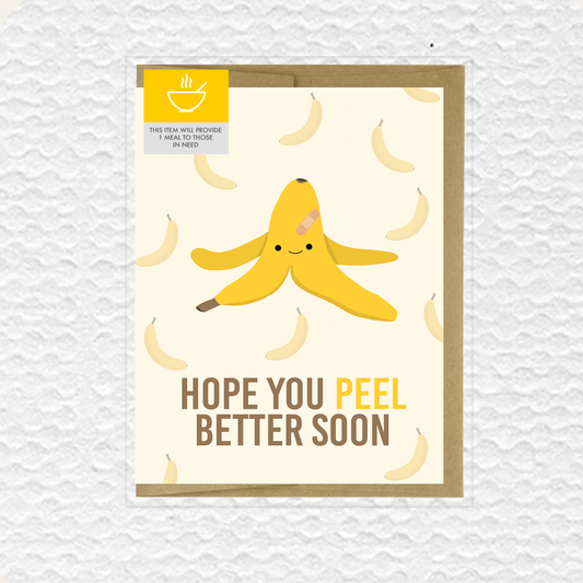 Peel Better Soon Card