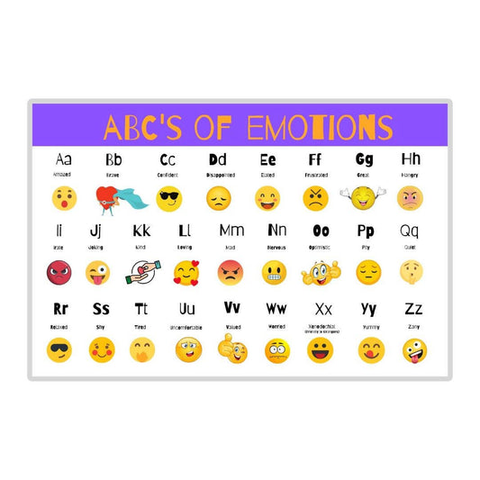 ABC Kids Placemat – Emotions & Feelings – Double-Sided