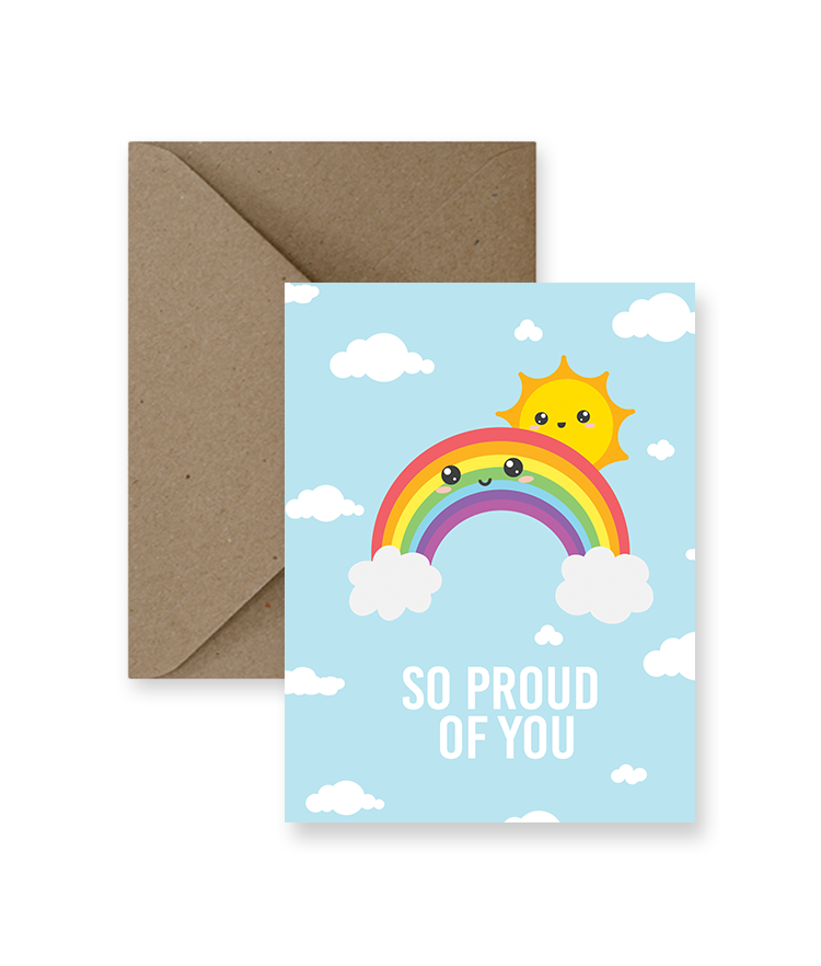 So Proud of You Card