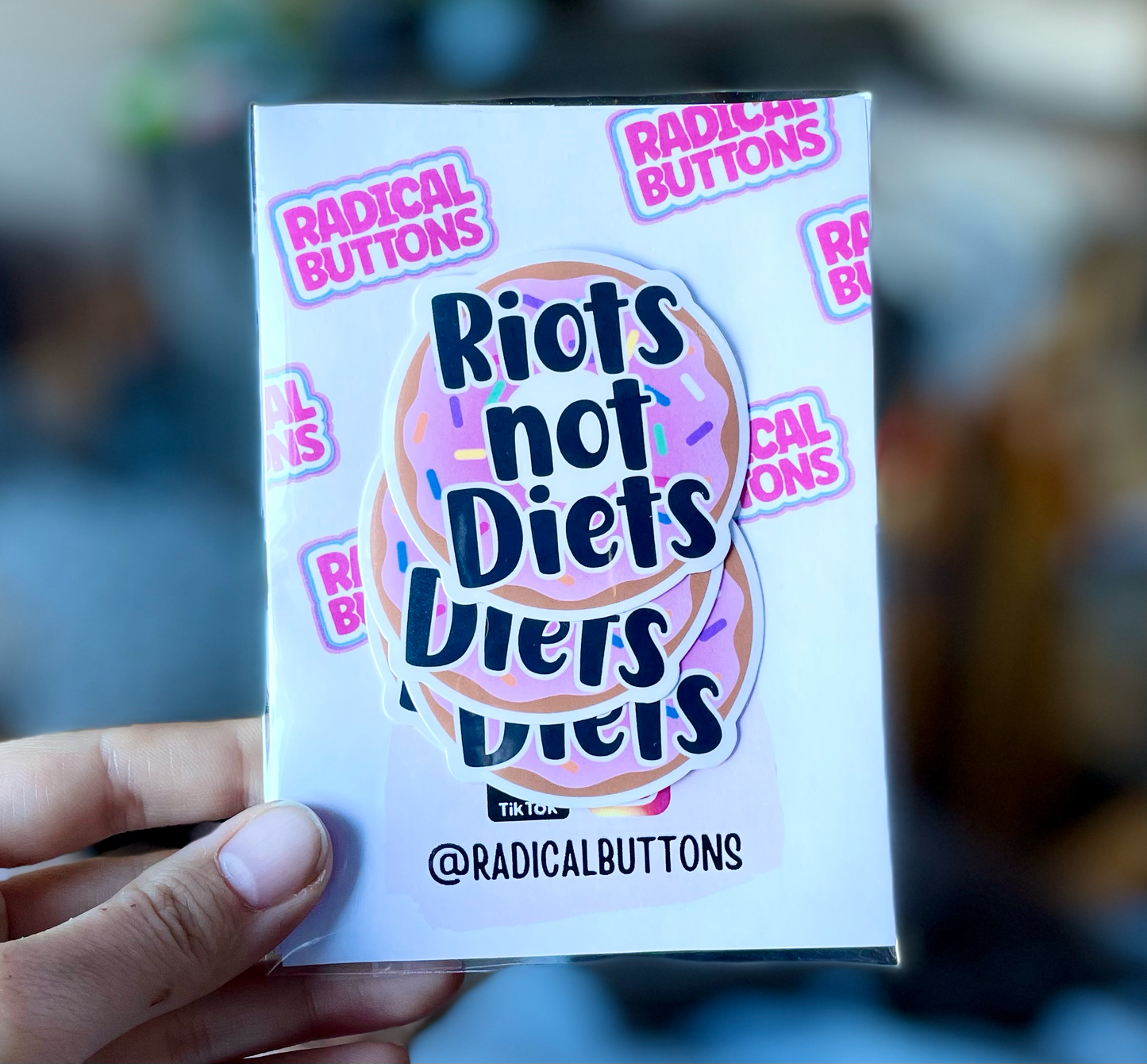 Feminist sticker, Anger a mediocre white man