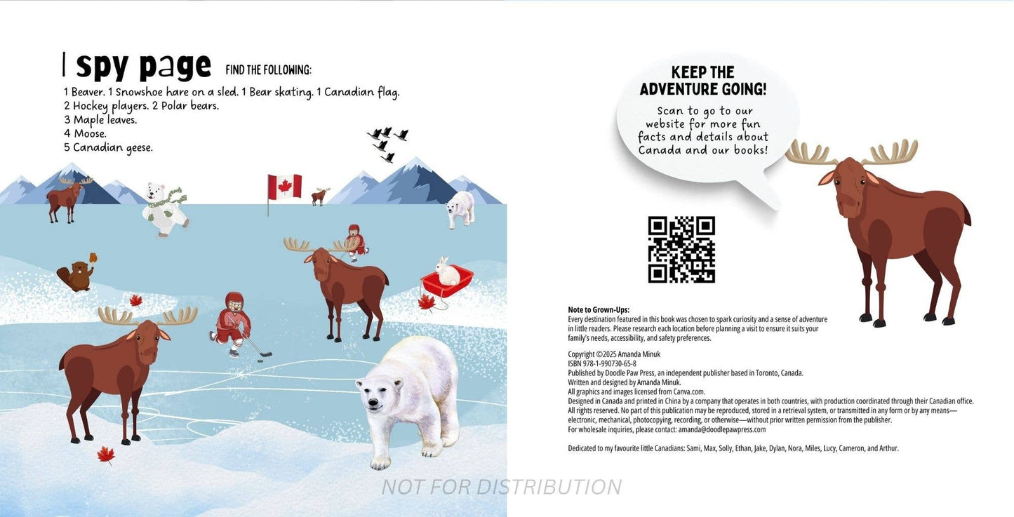 The Most Canadian Baby Book Ever Eh! Canada Theme Baby Book