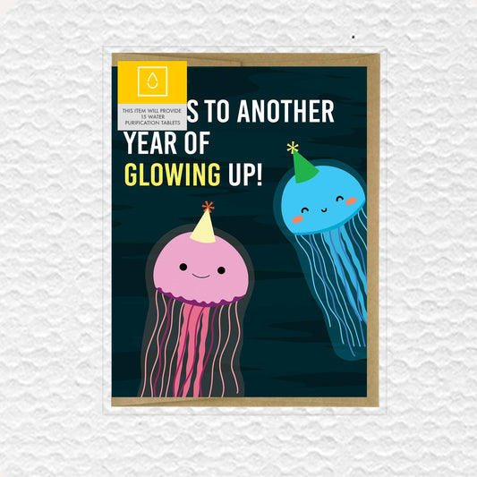 Glowing Birthday Card