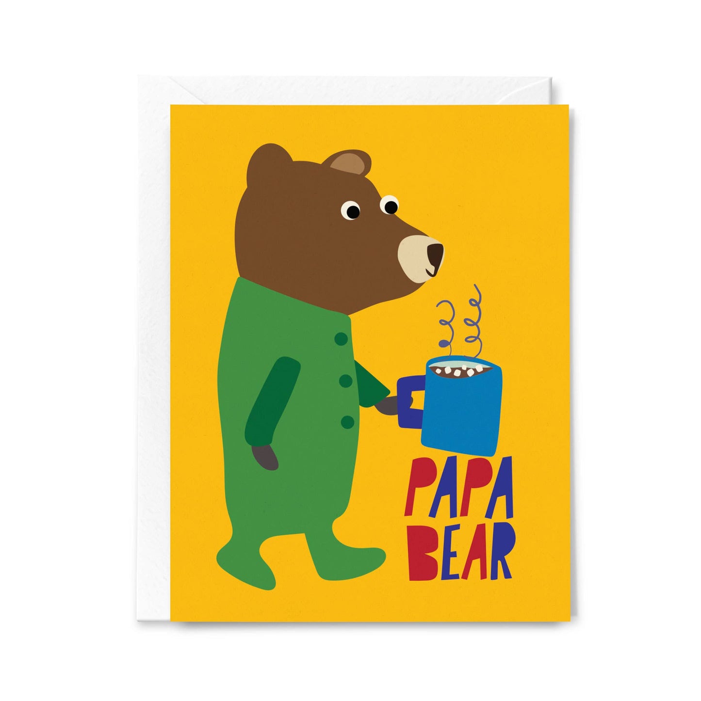 Papa Bear Father's Day Greeting Card