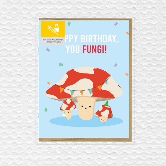 Happy Birthday You Fungi Card