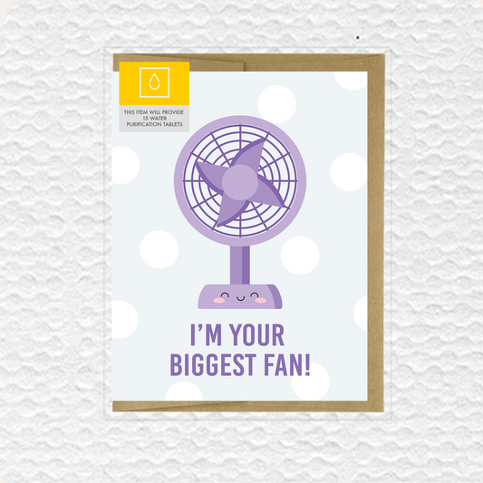 I'm Your Biggest Fan Greeting Card