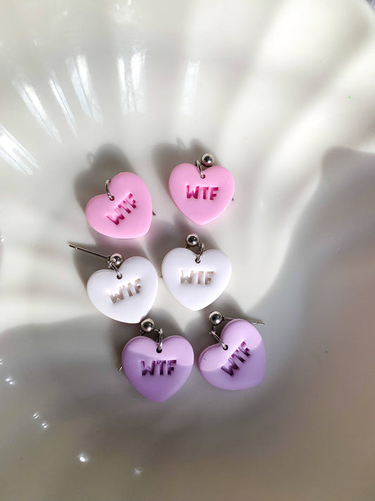 Candy "WTF" Hearts