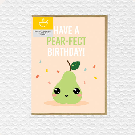 Pear-fect Birthday Card