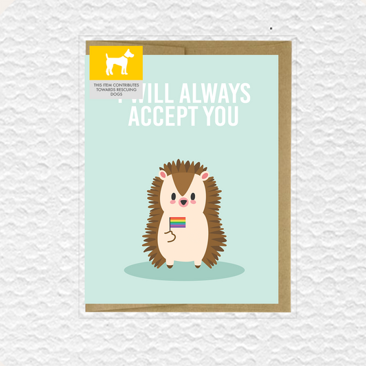 I Will Always Accept You Card