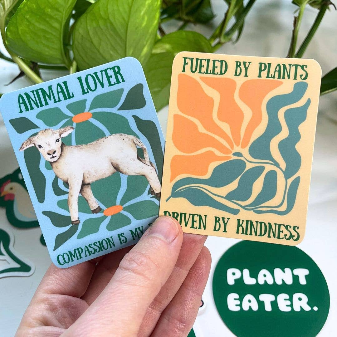 Plant Eater Sticker | Vegan Sticker | Plant-Based Sticker