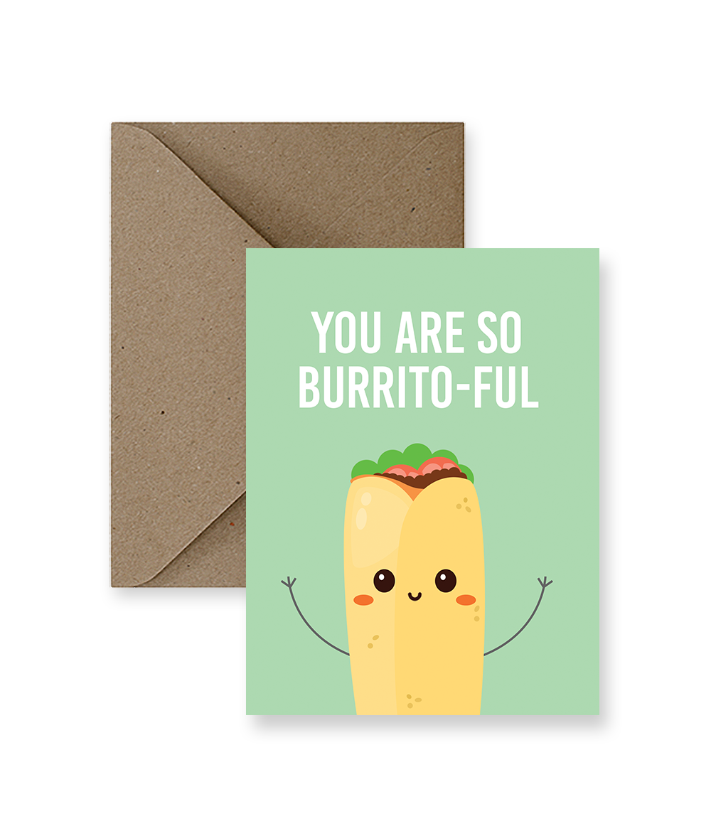 Burrito-ful Love Card