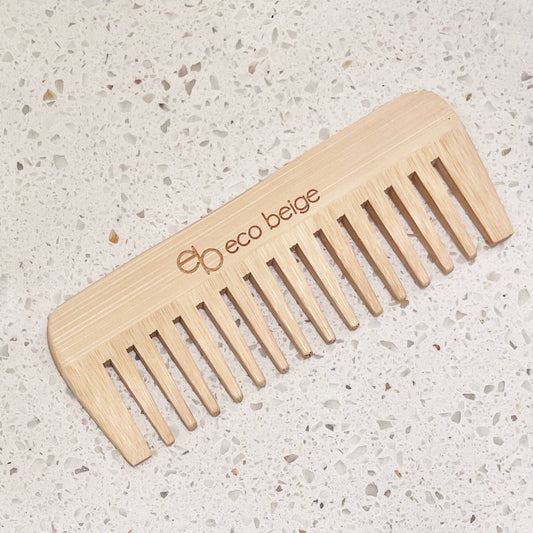 Wide Tooth Bamboo Comb