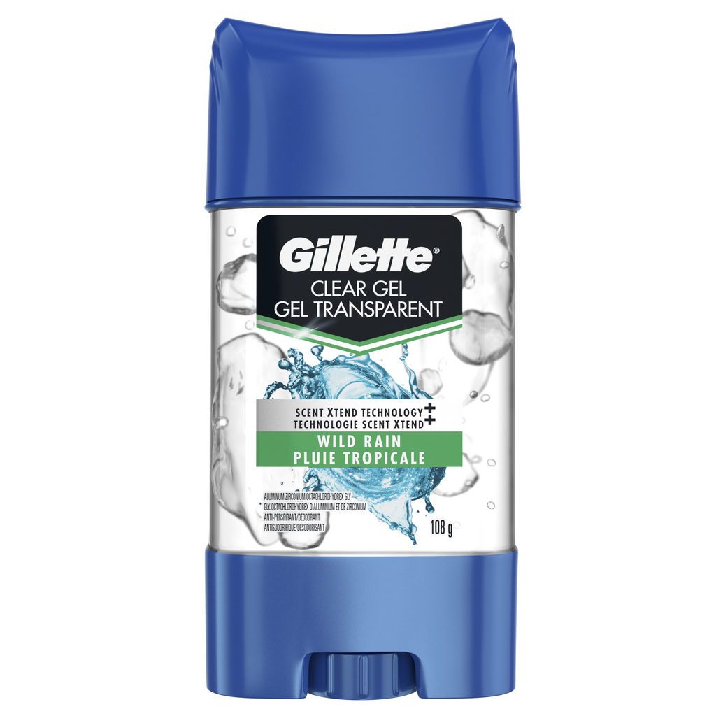 CLEAR GEL DEODORANT/ANTIPERSPIRANT