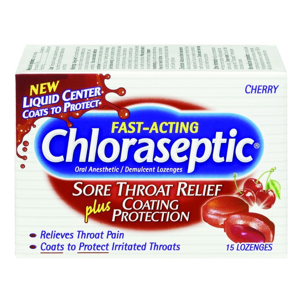 CHLORASEPTIC LOZENGES - LIQUID CENTER