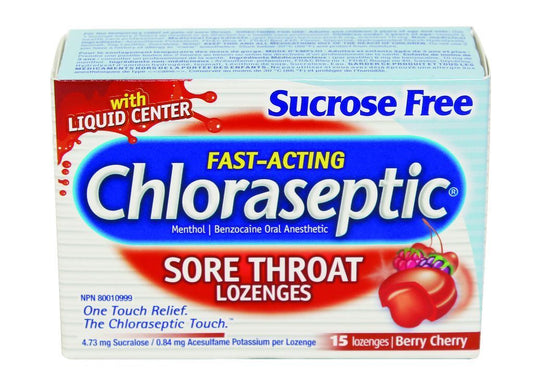 CHLORASEPTIC LOZENGES - LIQUID CENTER