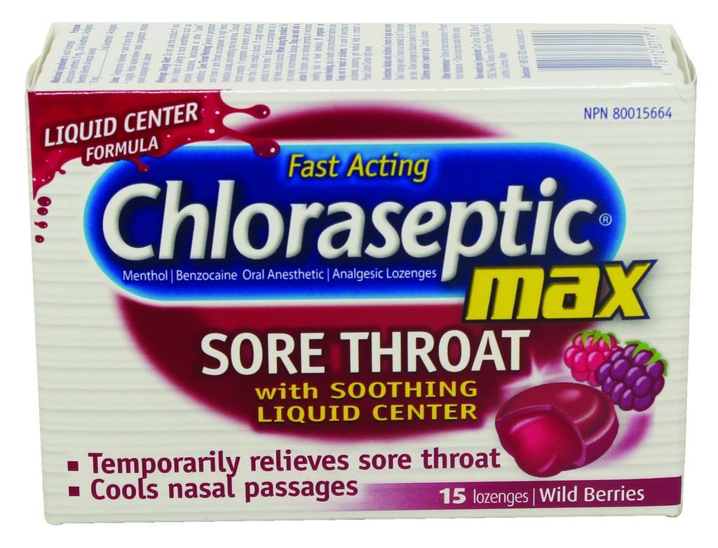 CHLORASEPTIC LOZENGES - LIQUID CENTER