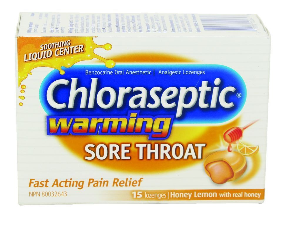 CHLORASEPTIC LOZENGES - LIQUID CENTER