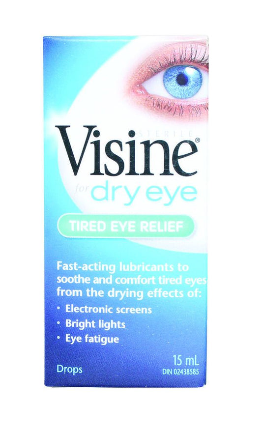 DRY EYE DROPS - TIRED EYE RELIEF