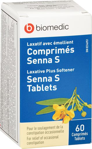 SENNA-S LAXATIVE & SOFTENER