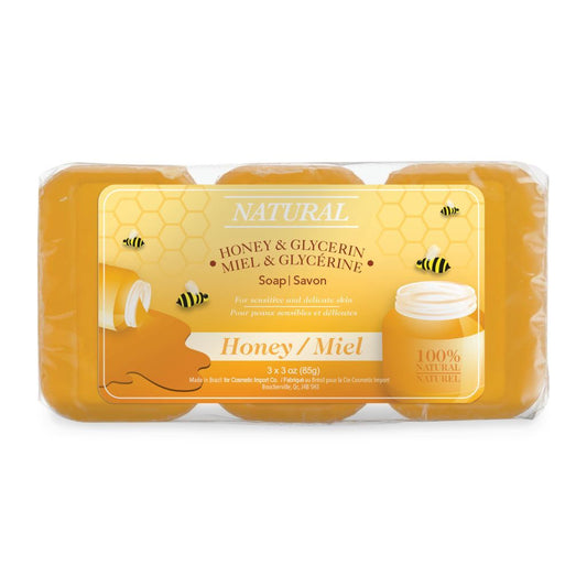 NATURAL HONEY & GLYCERIN SOAP