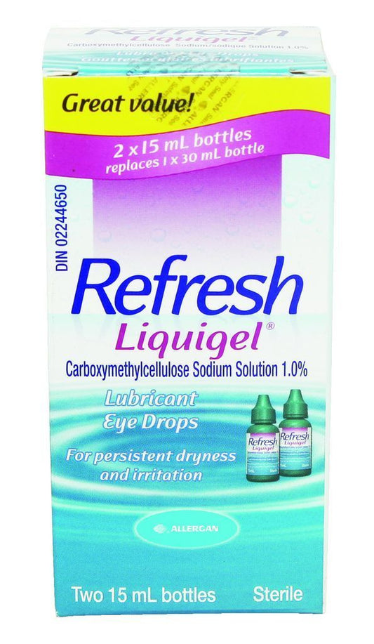 REFRESH LIQUIGEL LUBRICANT EYE DROPS