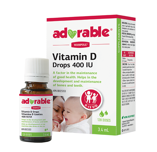 CHILDREN'S VITAMIN D DROPS (400IU)
