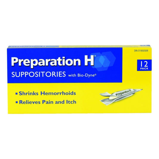 PREPARATION H SUPPOSITORIES