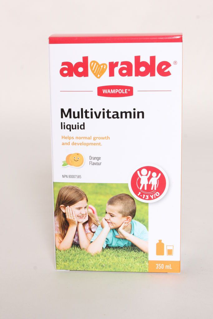 CHILDREN'S LIQUID MULTIVITAMIN (ORANGE)