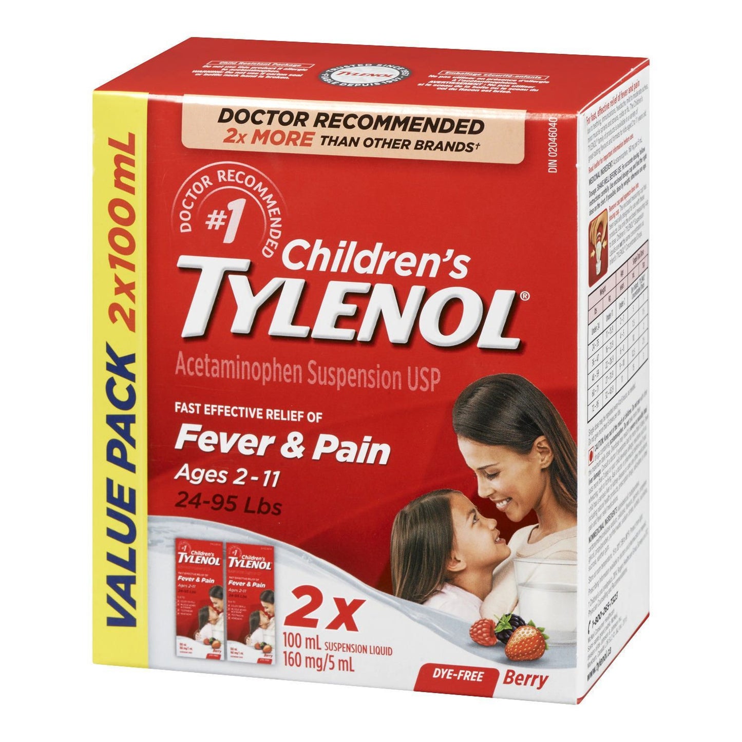 TYLENOL CHILDRENS LIQUID (160MG/5ML)