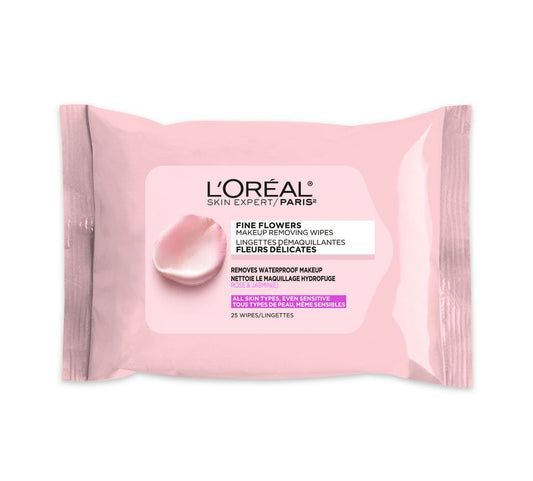 FINE FLOWERS MAKEUP REMOVING CLEANSING WIPES