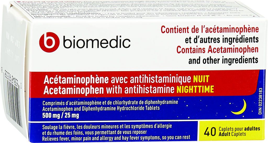 ACETAMINOPHEN NIGHTTIME EXTRA STRENGTH