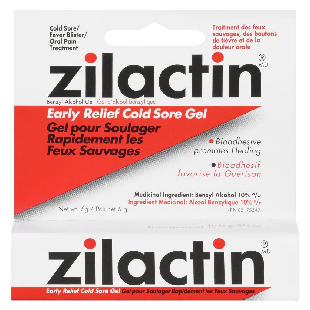 ZILACTIN COLD SORE GEL