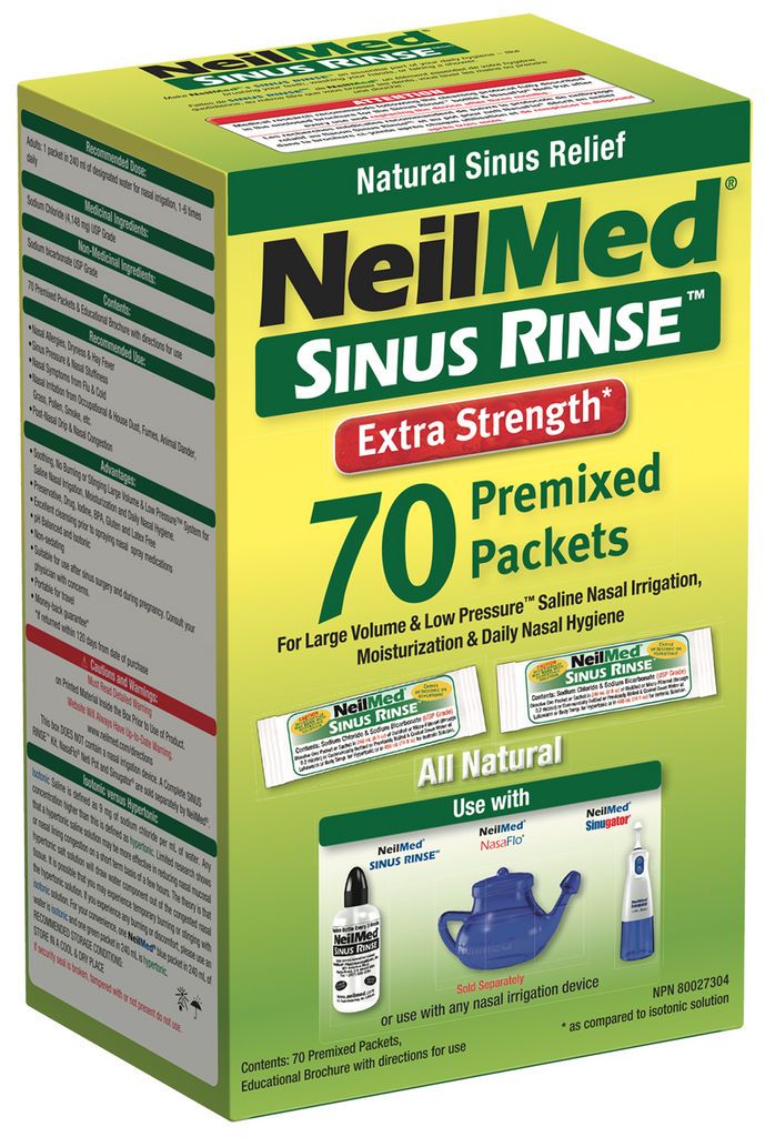 HYPERTONIC RINSE PACKETS - EXTRA STRENGTH