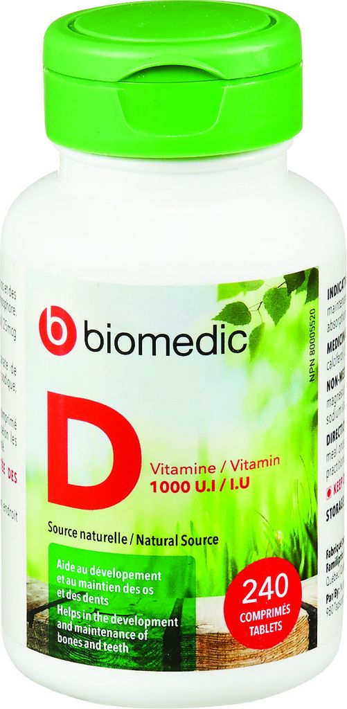VITAMIN D 1000IU TABLETS