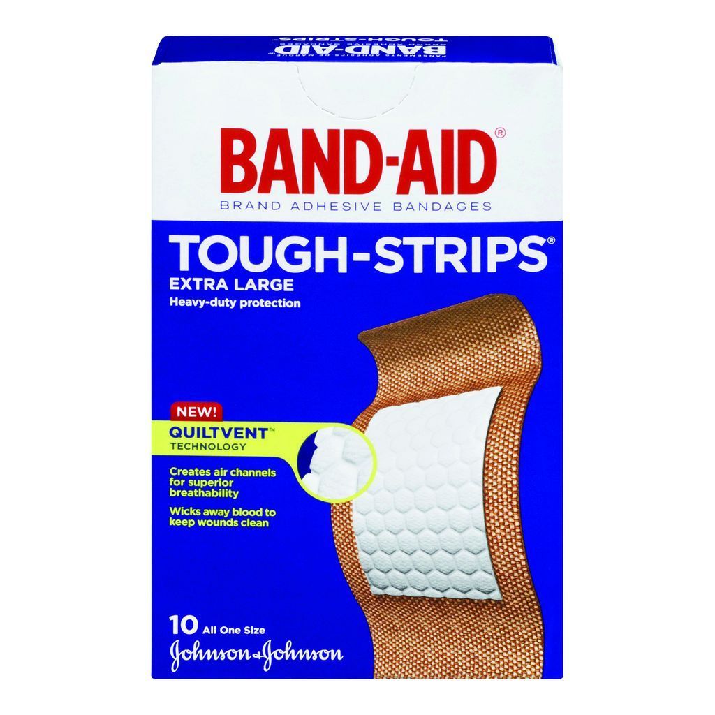 BAND-AID TOUGH-STRIPS FABRIC BANDAGES