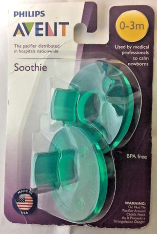 PACIFIER SOOTHIE 0-3M GREEN